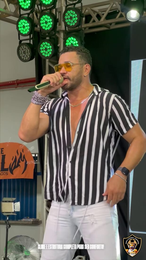 Palco de atrações musicais na Copa Futebol Campeão