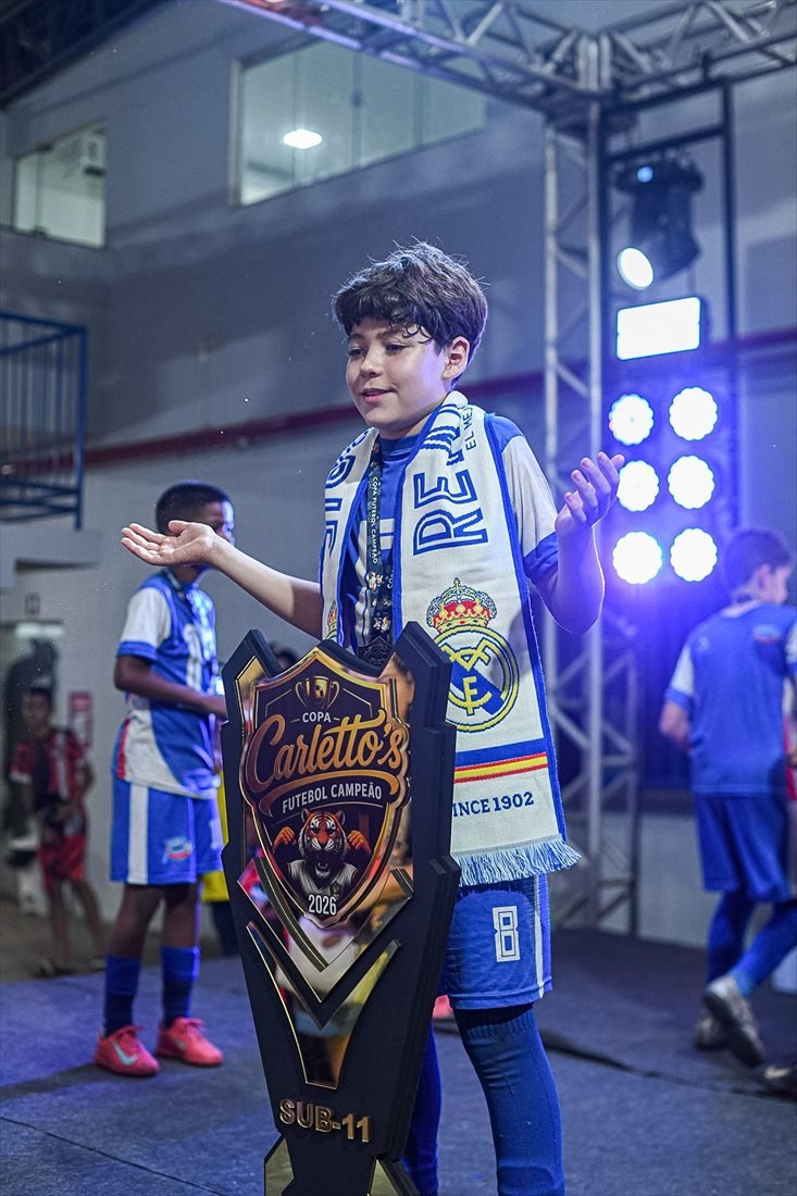 Medalhas de premiação da Copa Futebol Campeão